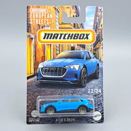 Audi E-Tron European Streets Matchbox kisautó