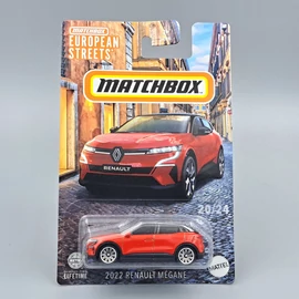 Renault Megane 2022 European Streets Matchbox kisautó