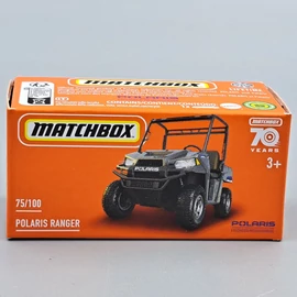 Polaris Ranger Matchbox szürke fém kisautó