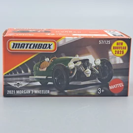 Morgan 3 Wheeler Matchbox retró modellautó
