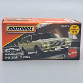 Chevrolet Chevelle Wagon 1966 Matchbox retró autó modell