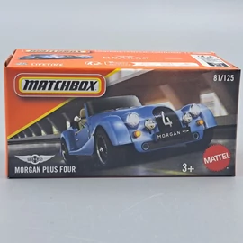 Morgan Plus Four Matchbox Modell  retró autómodell