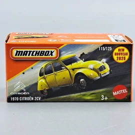 Citroen 2CV 1970 Matchbox retró modell autó