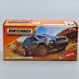 Jeep Cherokee Trailhawk Matchbox kisautó