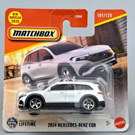 Mercedes Benz EQB 2024 Matchbox fém kisautó