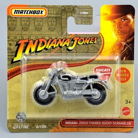  Ducati Scrambler Indiana J. Matchbox motor modell, játékautó