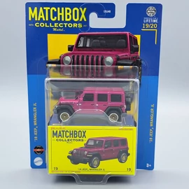  Jeep Wrangler JL '18 Matchbox Collectors kisautó