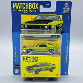  Ford Mustang Boss 302 Matchbox Collector kisautó modellautó