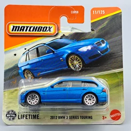 BMW 3 Series Touring 1:64 kék Matchbox autómodell