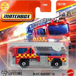  Blaze Blaster III tűzoltóautó Matchbox autó modell kisautó