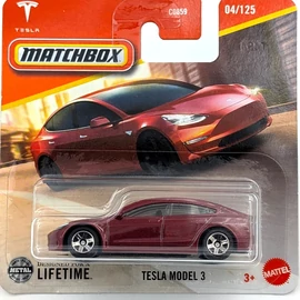  Tesla Model 3 Matchbox modell autó kisautó