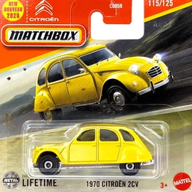 Citroen 2CV 1970 Matchbox modell autó kisautó