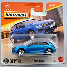 Opel Astra Matchbox modell kék B