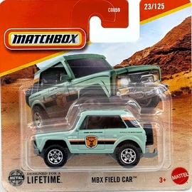 MBX Field CAR Matchbox modell zöld kisautó modellautó