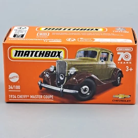 Chevy Master Coupe 1934 Matchbox retró autómodell