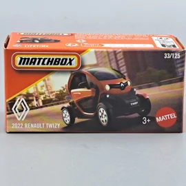 Renault Twizy 2022 barna Matchbox modellautó kisautó