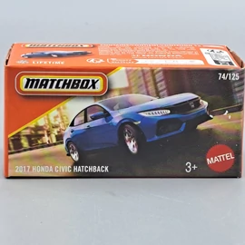 Honda Civic Hatchback 2017 Matchbox autómodell kisautó