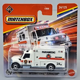 International Terrastar mentőautó Matchbox kisautó