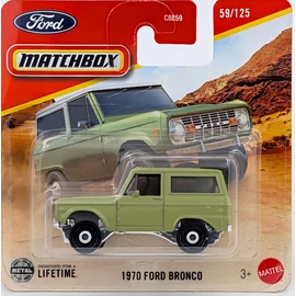 Ford Bronco 1970 Matchbox modellautó kisautó