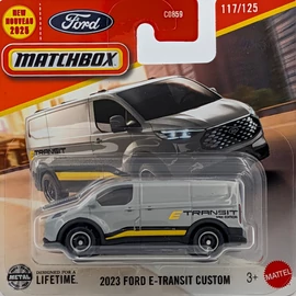  Ford E-Transit Custom 2023 Matchbox kisautó
