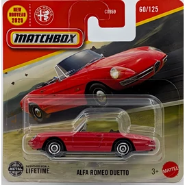 Alfa Romeo Duetto Matchbox modellautó kisautó
