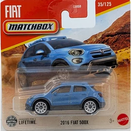 Fiat 500X 2016 Matchbox modellautó kisautó
