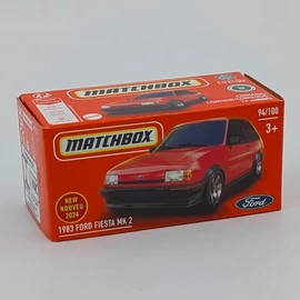 Ford Fiesta MK2 1983 1:64 Matchbox retró modellautó kisautó