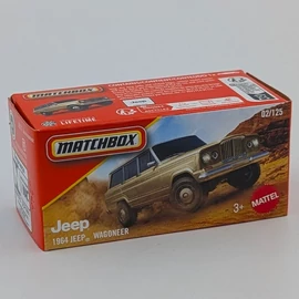 Jeep Wagoneer 1964 Matchbox retró modell kisautó