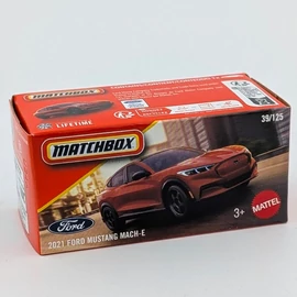 Ford Mustang Mach-E Matchbox piros D