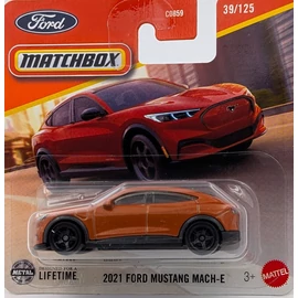 Ford Mustang Mach-E Matchbox piros kisautó