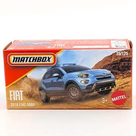 Fiat 500X 2016 Matchbox modellautó kisautó