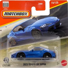 Toyota GR Supra 2023 Matchbox kék B kisautó