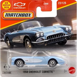 Chevrolet Corvette 1958 Matchbox retró kisautó
