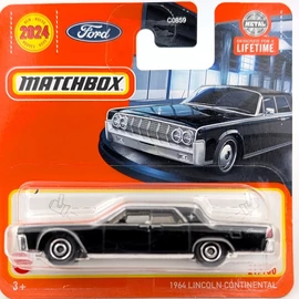 Lincoln Continental fekete Matchbox kisautó
