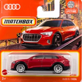 Audi E-Tron 1:64 piros Matchbox B kisautó