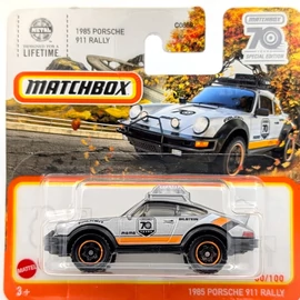 Porsche 911 Rally 1985 1:64 Matchbox kisautó