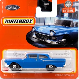 Ford Custom 300 kék 1:64 Matchbox kisautó