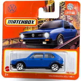 Volkswagen Golf MK 1 1:64 kék Matchbox  kisautó