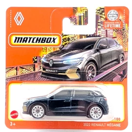 Renault Megane 2022 fekete Matchbox kisautó