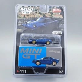  Lancia Stratos HF 1:64 Mini Gt 411 retró autó modell