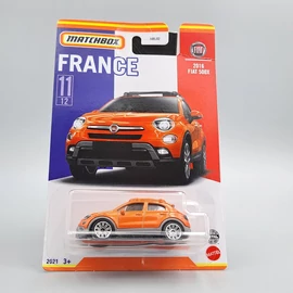 Fiat 500X 2016 Matchbox France 1:64 fém autó modell