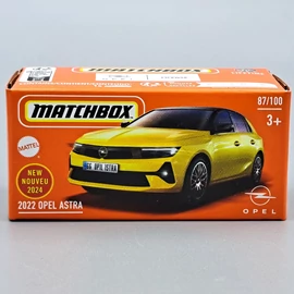  Opel Astra 2022 1:64 Matchbox fém autó modell