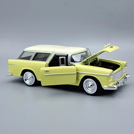 Chevy Bel Air Nomad 1955 1:24 Motor Max retró autó modell