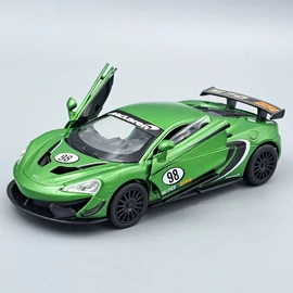 McLaren 570S GT4 zöld 1:32 Tayumo autó modellautó