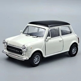 Mini Cooper 1300 fehér Welly retró autómodell