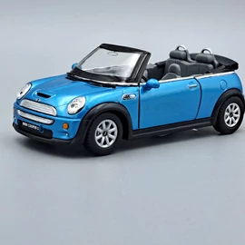 Mini Cooper S Cabrio egy 1:36 fém modell autó méretarányos kivitelben