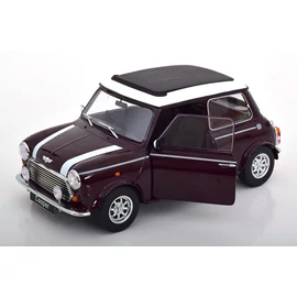 Mini Cooper Sunroof RHD 1:12 KKScale lila modelllautó