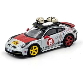 Porsche 911 Dakar 2024 1:64 Mini GT 1068 modellautó