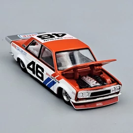 Datsun 510 Pro Street 1:64 Mini GT //006 autó modell