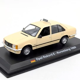 Opel Rekord E - Nuremberg Taxi 1980 1:43 autó modell